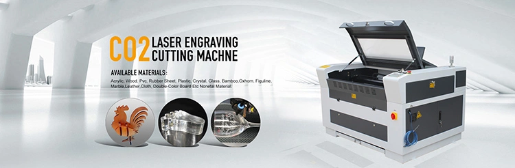 Wood Acrylic Glass Paper Zing Laser Cutter 9060 1390 CNC Laser Cutting Machine Efr Reci 60W 80W 100W 130W CO2 Laser Cutting Engraving Machine with WiFi Control