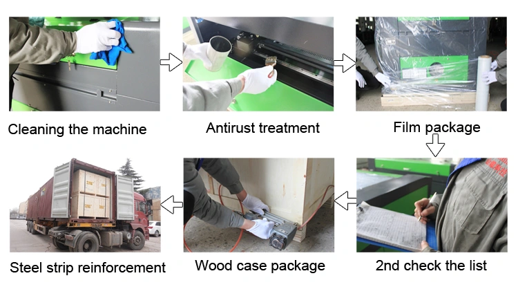 Wood Acrylic Glass Paper Zing Laser Cutter 9060 1390 CNC Laser Cutting Machine Efr Reci 60W 80W 100W 130W CO2 Laser Cutting Engraving Machine with WiFi Control